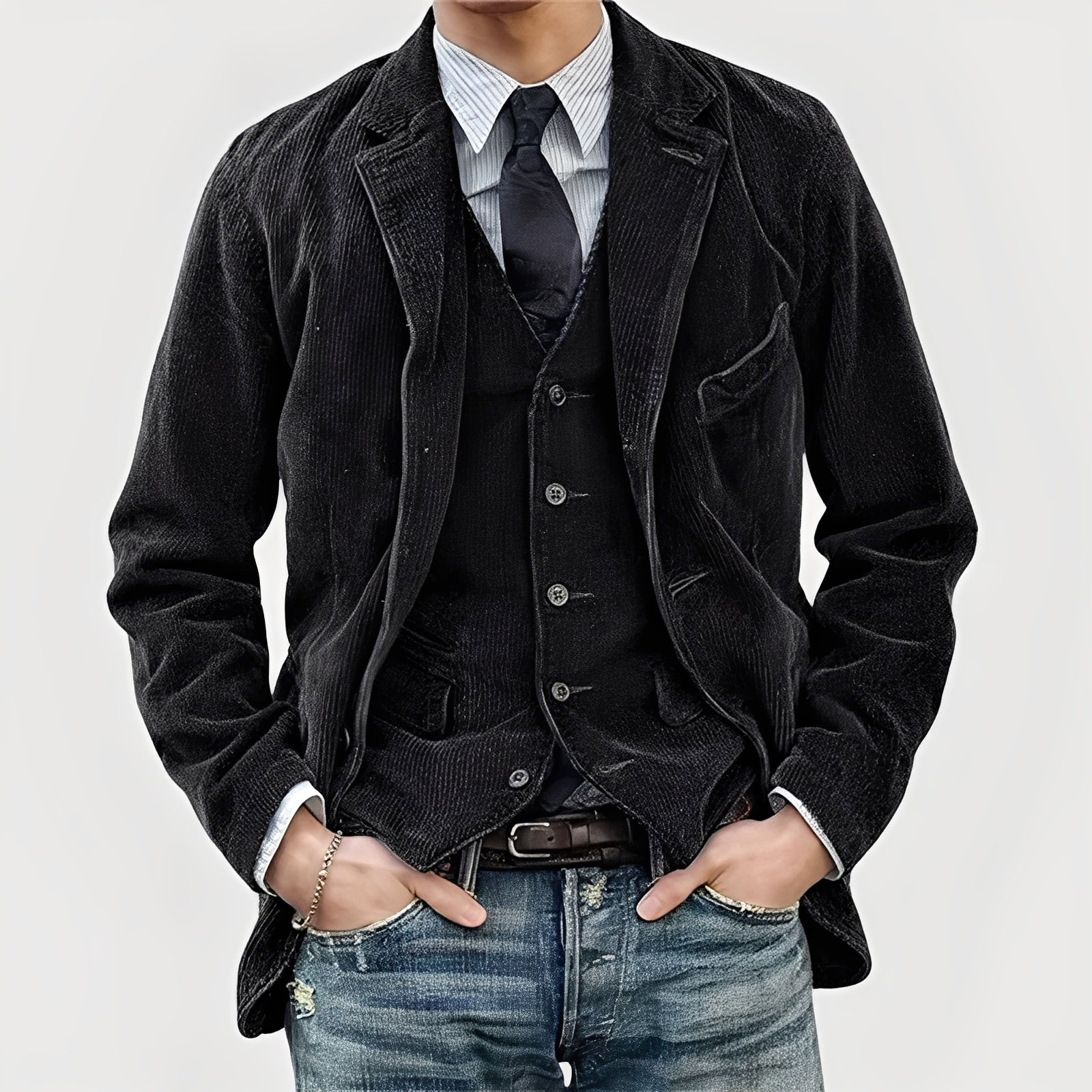 Tormod | Jachetă și vestă vintage
