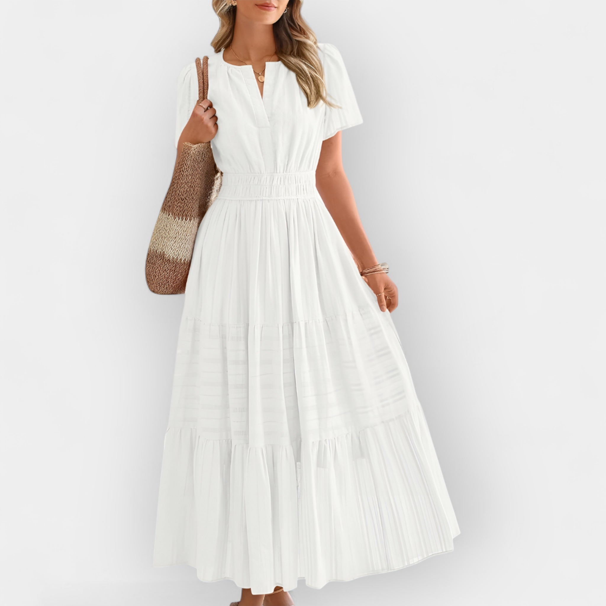 Ilona | Rochie de vară boho, lejeră și feminină