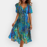Marje | Flowy midi dress