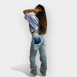Kira | Jeans cu croiala relaxată Kira