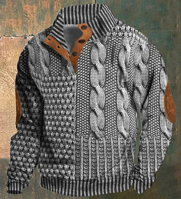 Nick | Tricot cald cu model Nick