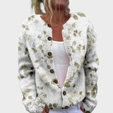 Joana | Cardigan floral de toamnă Joana