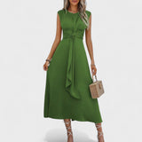 Emília | Rochie maxi elegantă, fără mâneci