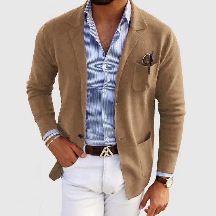 Edvin | Blazer de lux din materiale moi Edvin