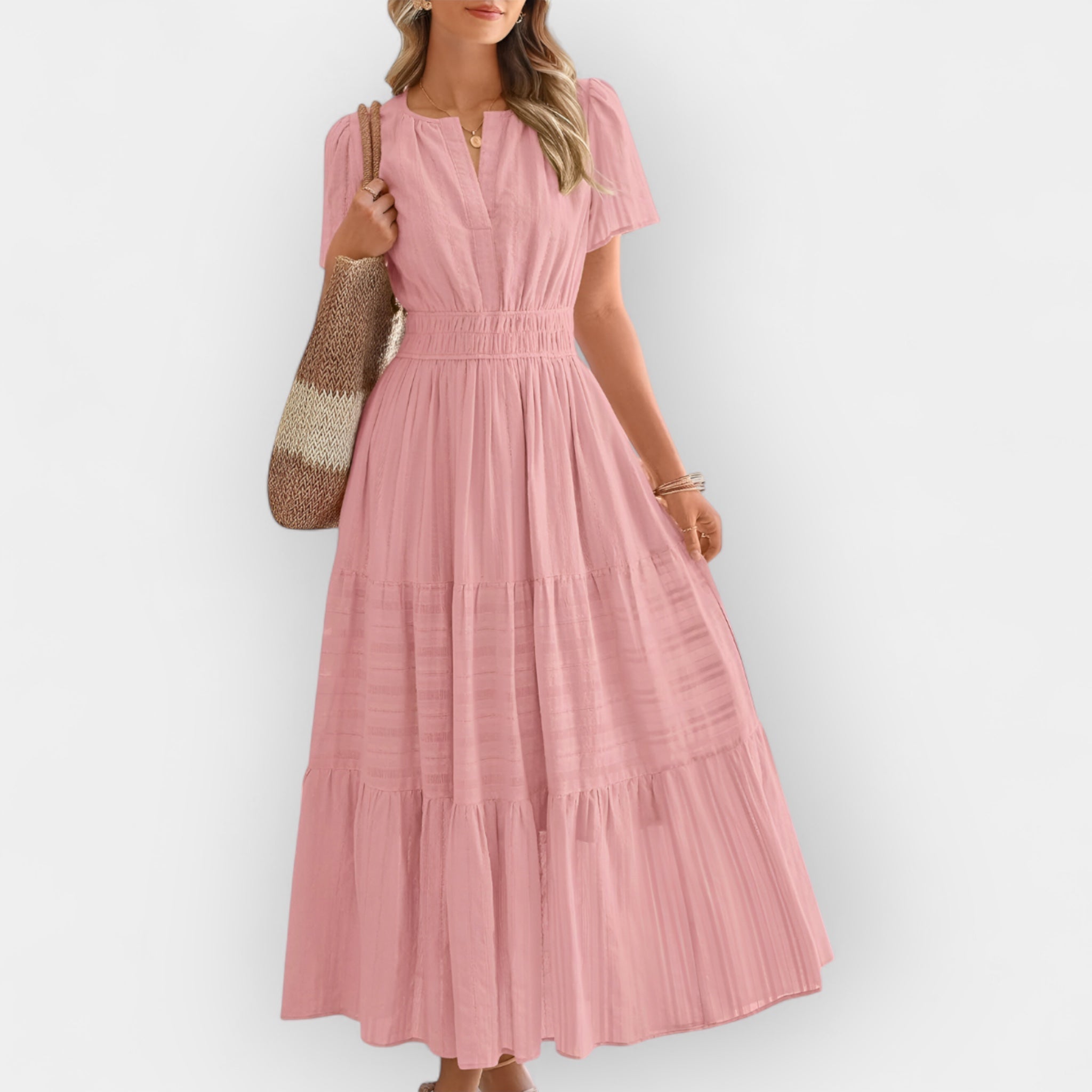 Ilona | Rochie de vară boho, lejeră și feminină