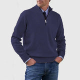 Ingmar | Pulover elegant cu jumătate fermoar Ingmar