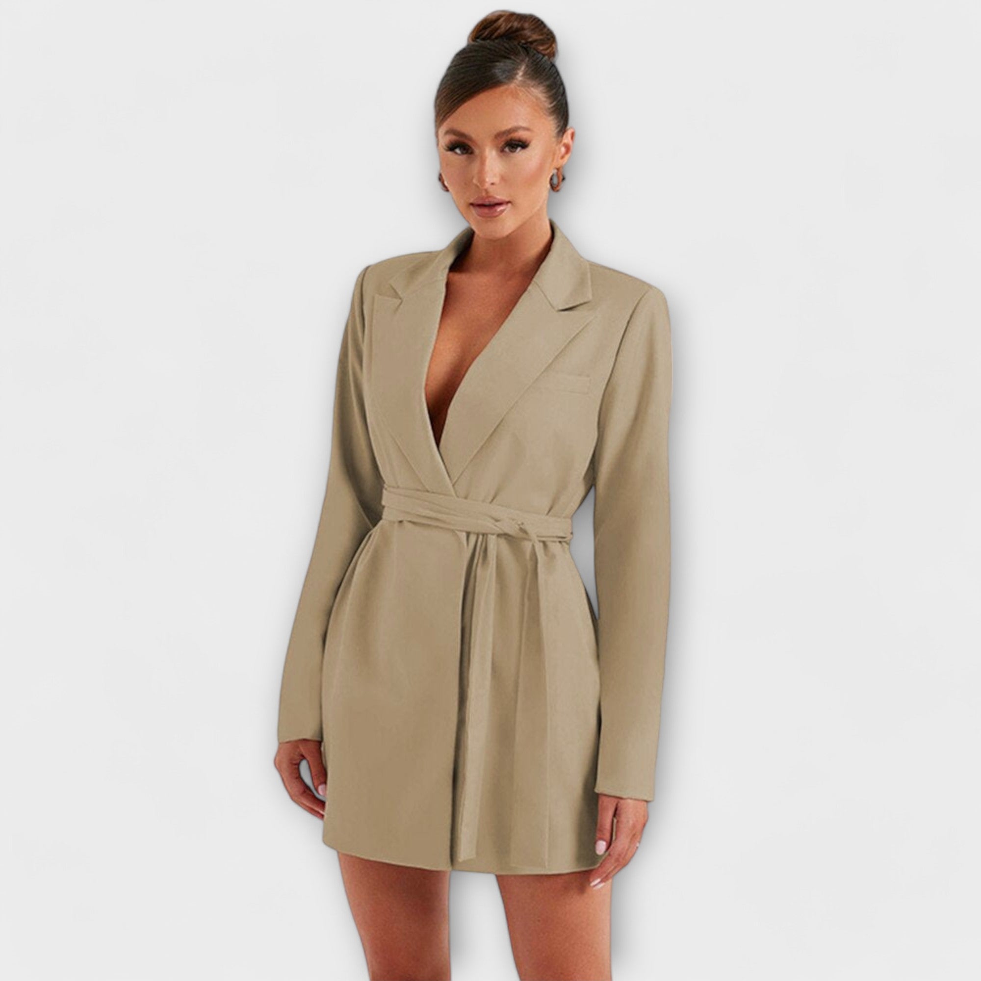 Zélia | Rochie blazer, cu decolteu în V