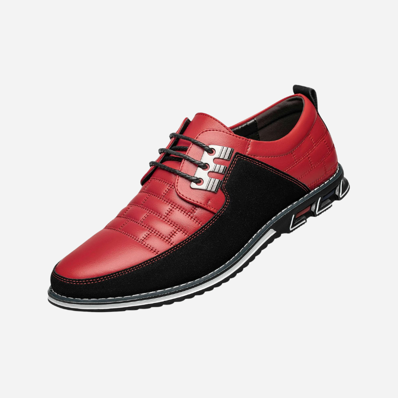 Luigi | Pantofi din piele perforată