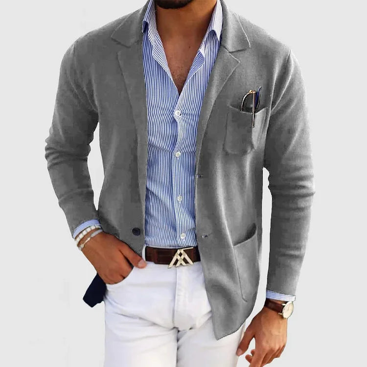 Edvin | Blazer de lux din materiale moi Edvin