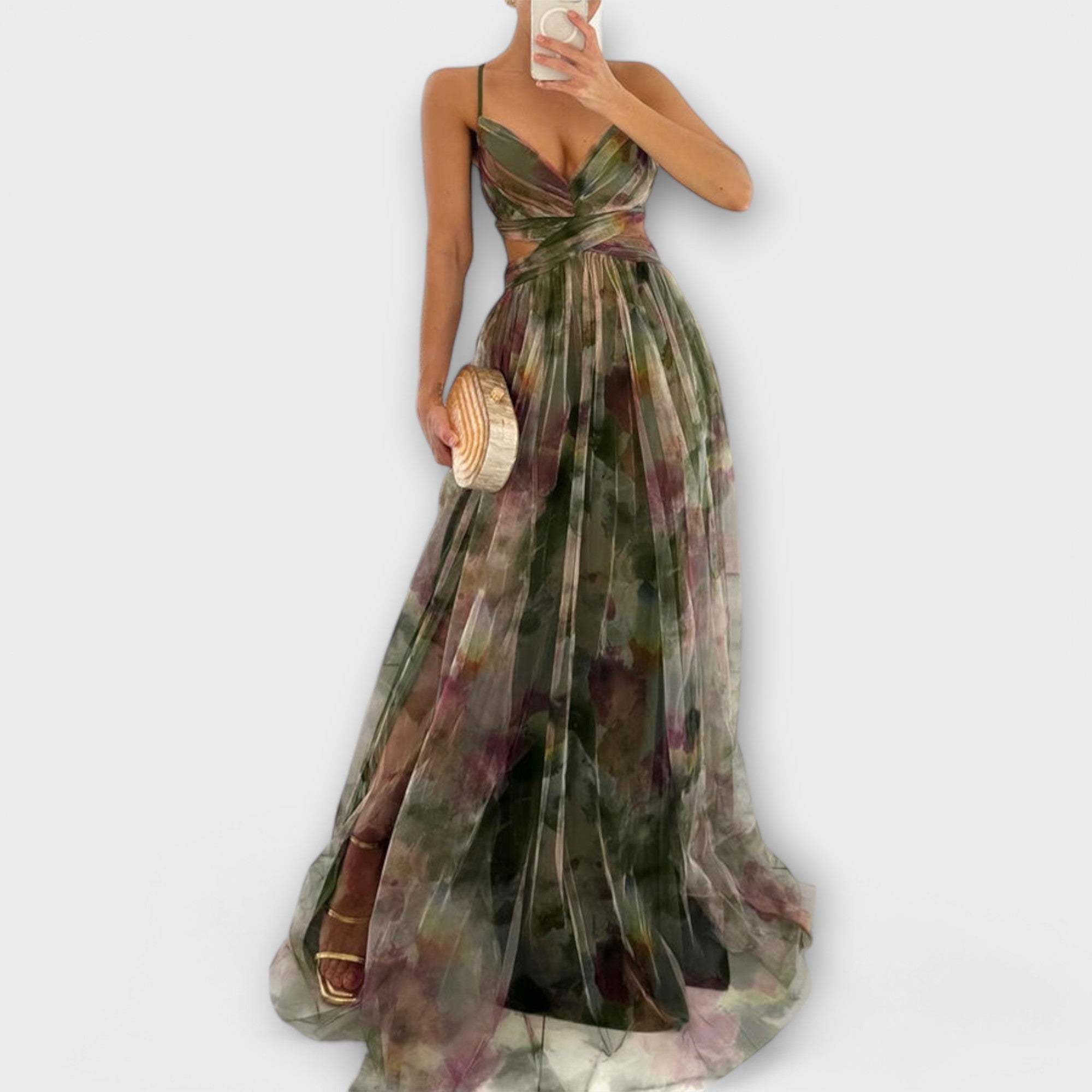 Bella | Rochie maxi aeriană