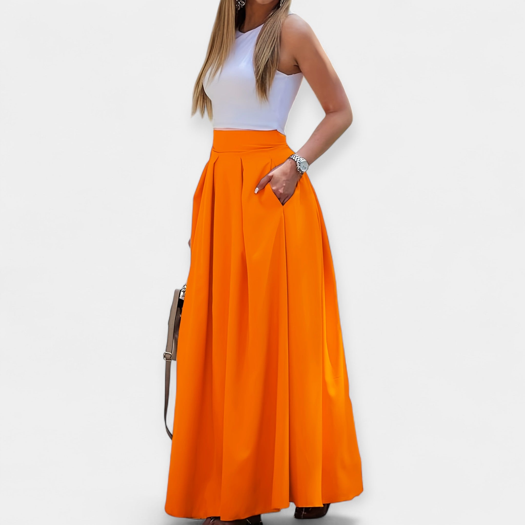 Elodie | Fustă midi elegantă Elodie