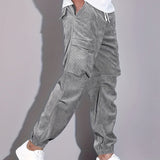 Rolf | Pantaloni cargo din corduroy Rolf
