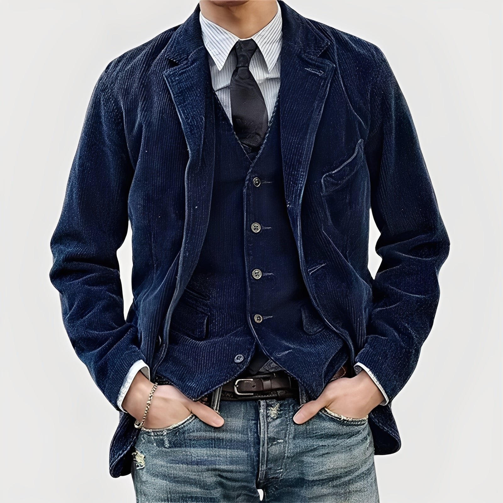 Tormod | Jachetă și vestă vintage