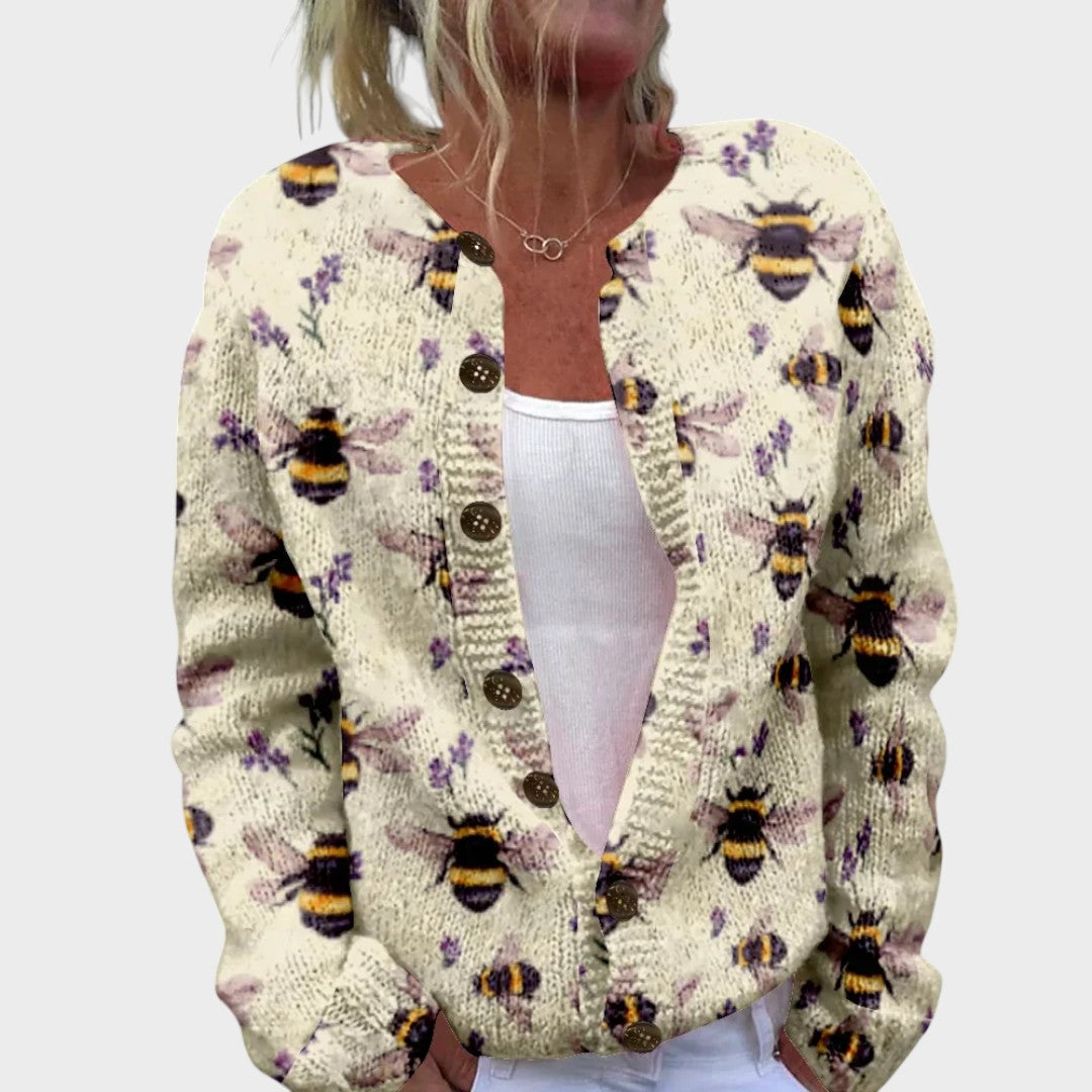 Alice | Cardigan floral de toamnă Alice