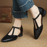 Adelaide | Pantofi Mary Jane din piele