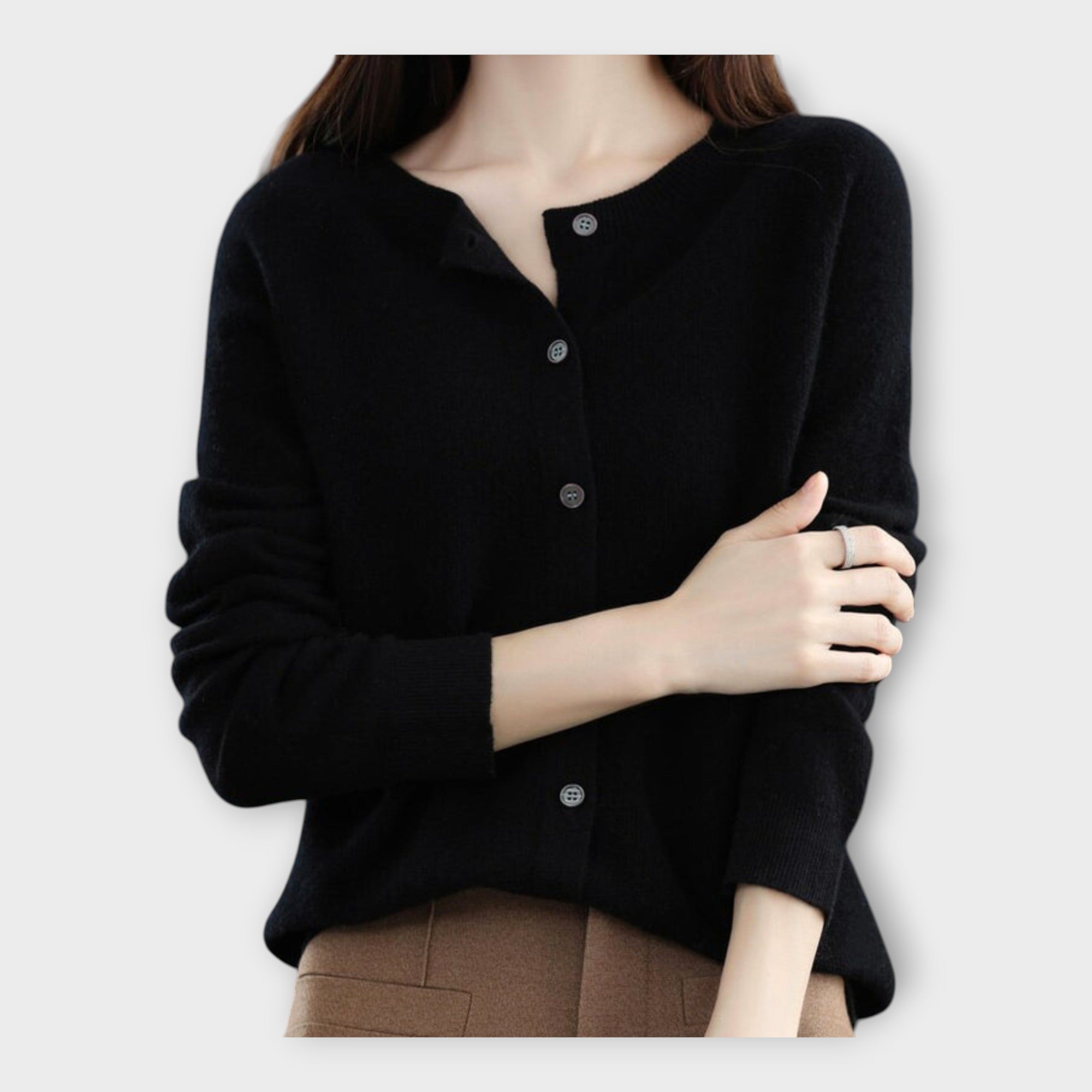 Eha | Cardigan elegant cu nasturi Eha