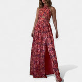 Vanessa | Maxi dress with cut-out back and a summer vibe