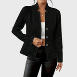 Regina | Blazer tricotat cable cu estetică rafinată