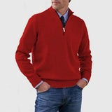 Ingmar | Pulover elegant cu jumătate fermoar Ingmar