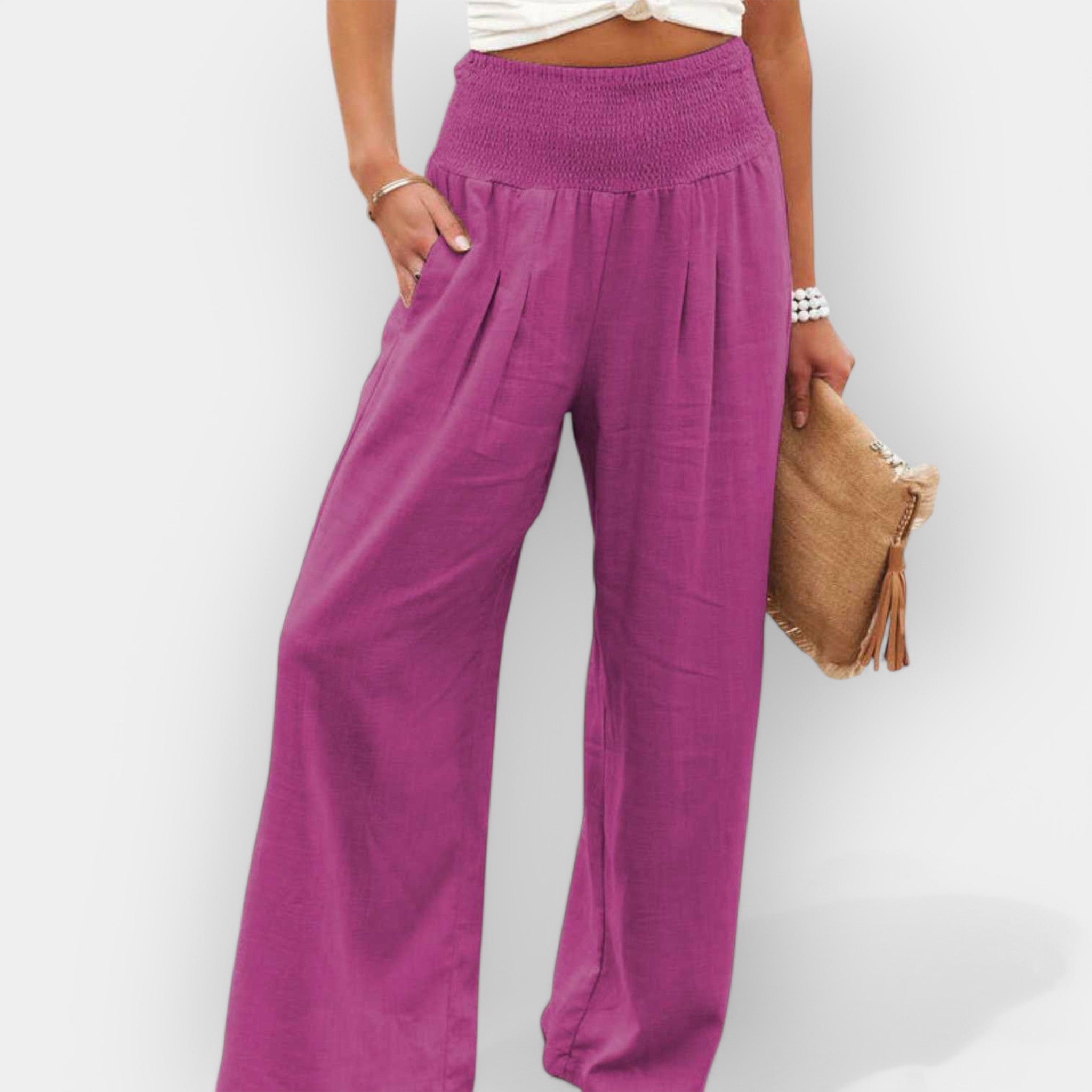 Ariana | Pantaloni largi și ușori Ariana