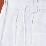 Nichols | Pantaloni largi de in cu șnur Nichols