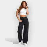 Celine | Jeans cu talie înaltă și picior larg Celine