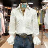 Lõdvestunud Lillemustriga Blus | Bluză relaxată cu model floral