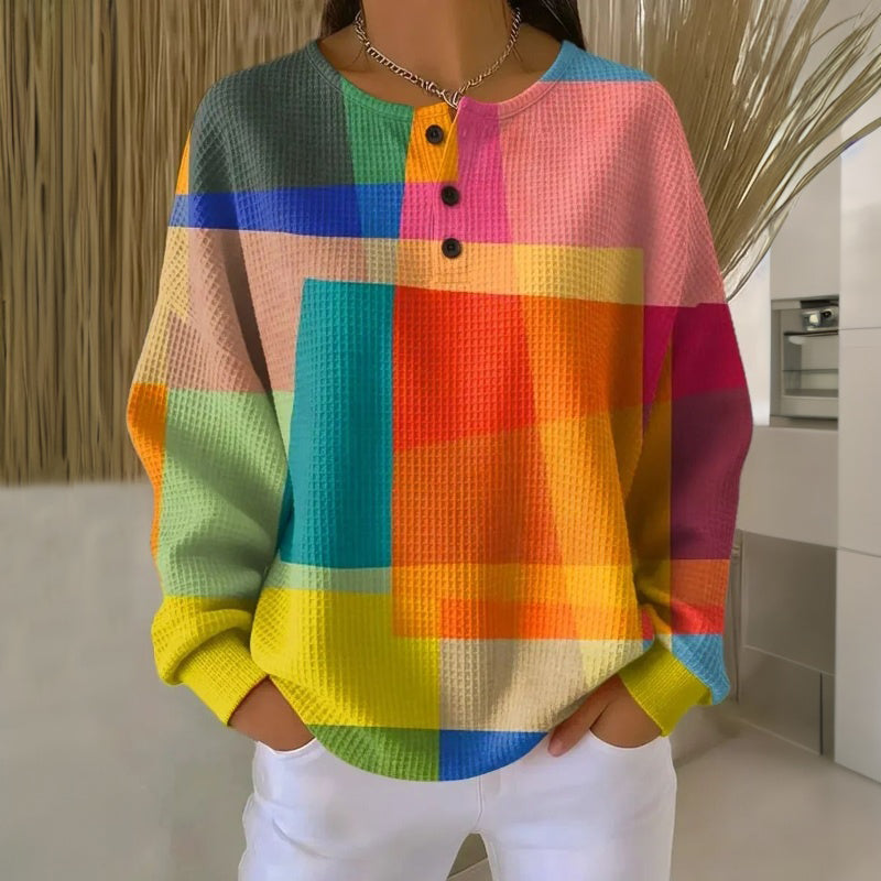Värvikas Vintage Dressipluus | Hanorac vintage colorat