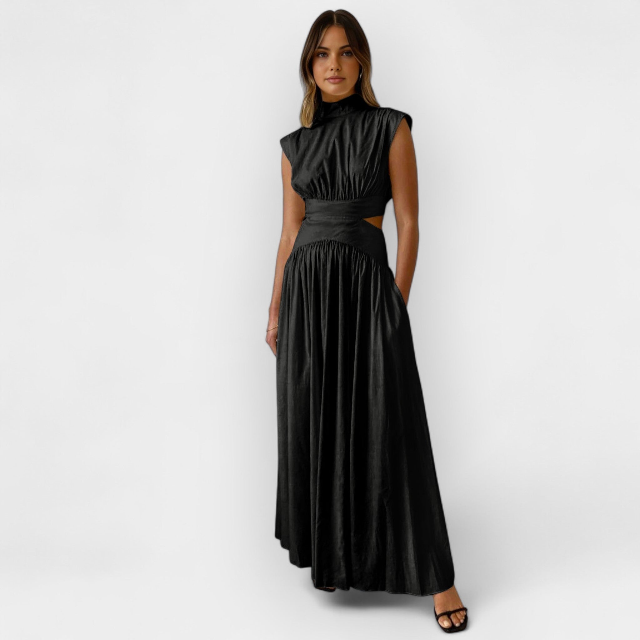 Stella | Rochie elegantă, cu decupaje și siluetă feminină modernă