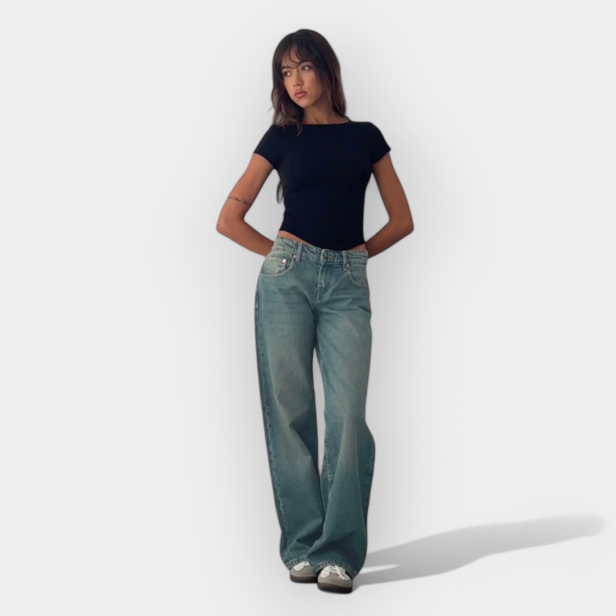 Lina | Jeans cu talie joasă Lina