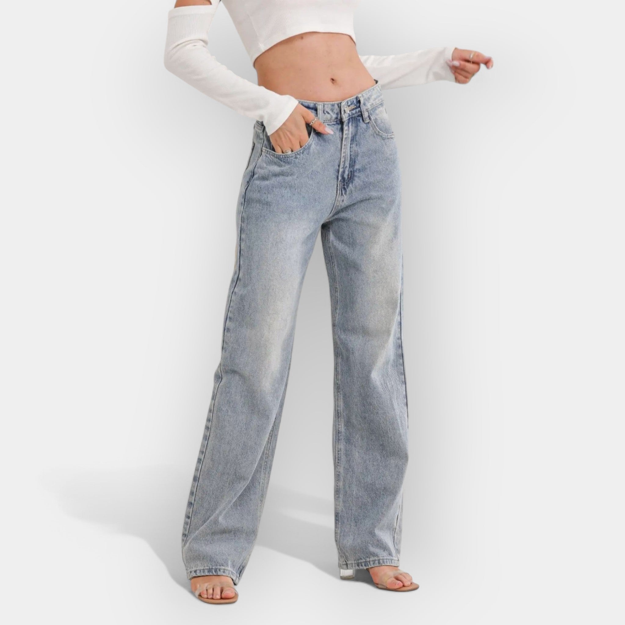 Kira | Jeans cu croiala relaxată Kira