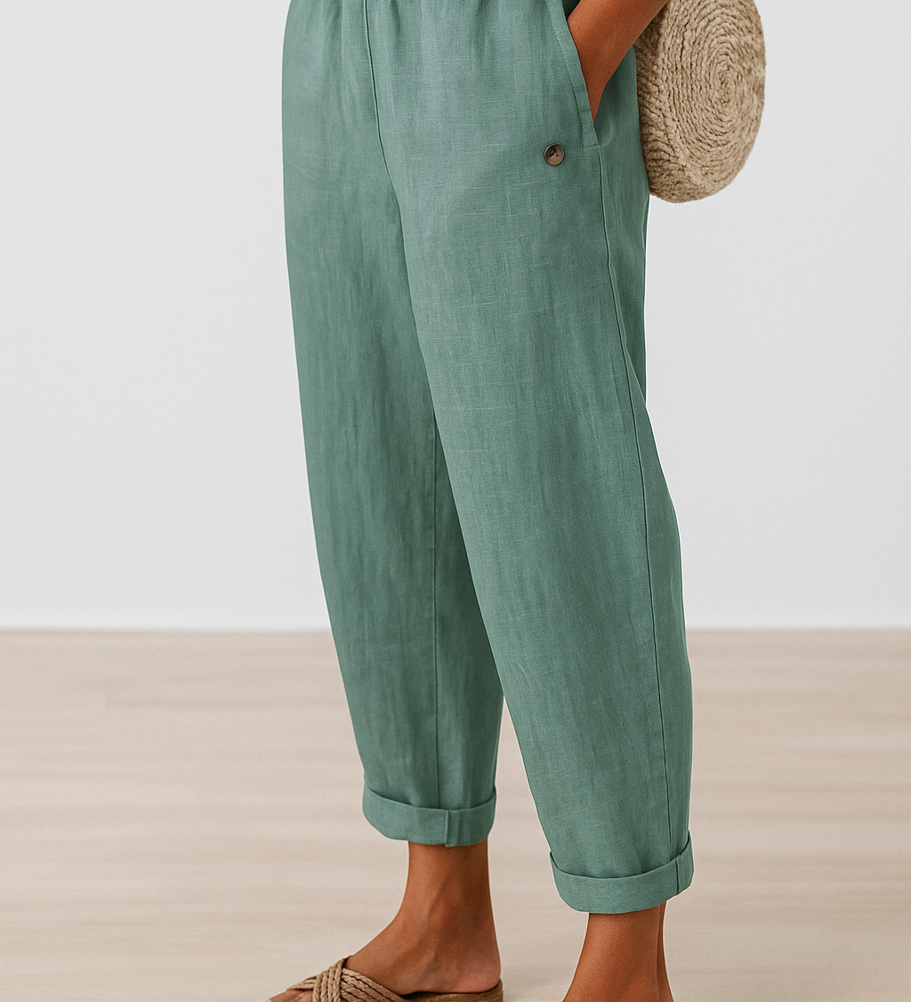 Yuka | Pantaloni cu potrivire confortabilă Yuka