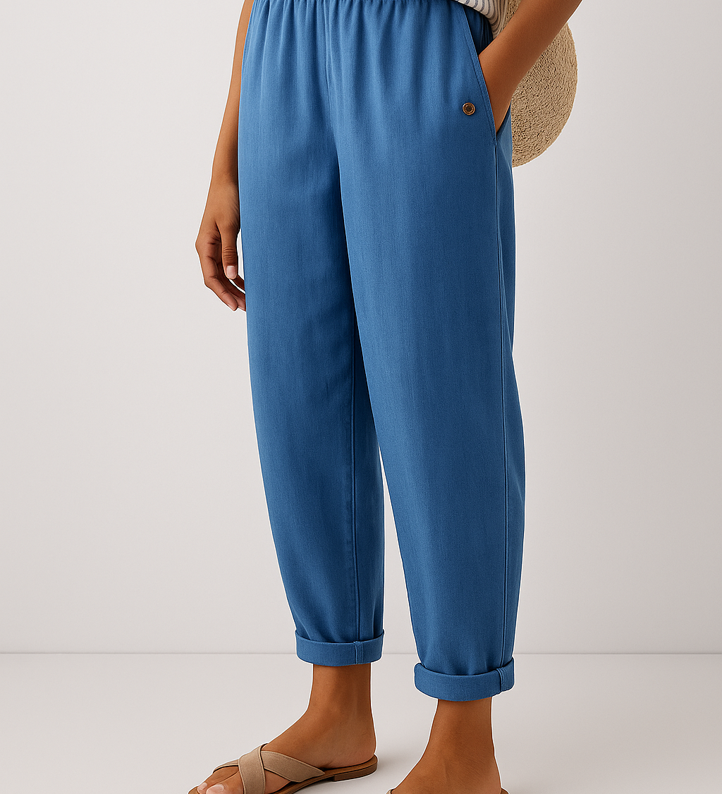 Yuka | Pantaloni cu potrivire confortabilă Yuka