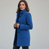 Adrienne | Palton lung premium din lână