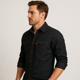 Rasmus | Cămașă denim slim Rasmus