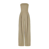 Miriam | Strapless corset jumpsuit, elegant and dynamic