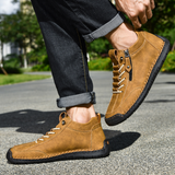 Leik | Ghete din piele cu fermoar lateral Leik