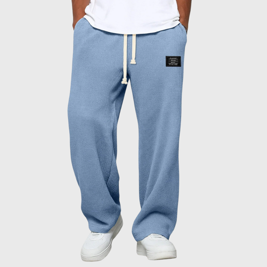 Rasmus | Pantaloni largi cu talie reglabilă Rasmus