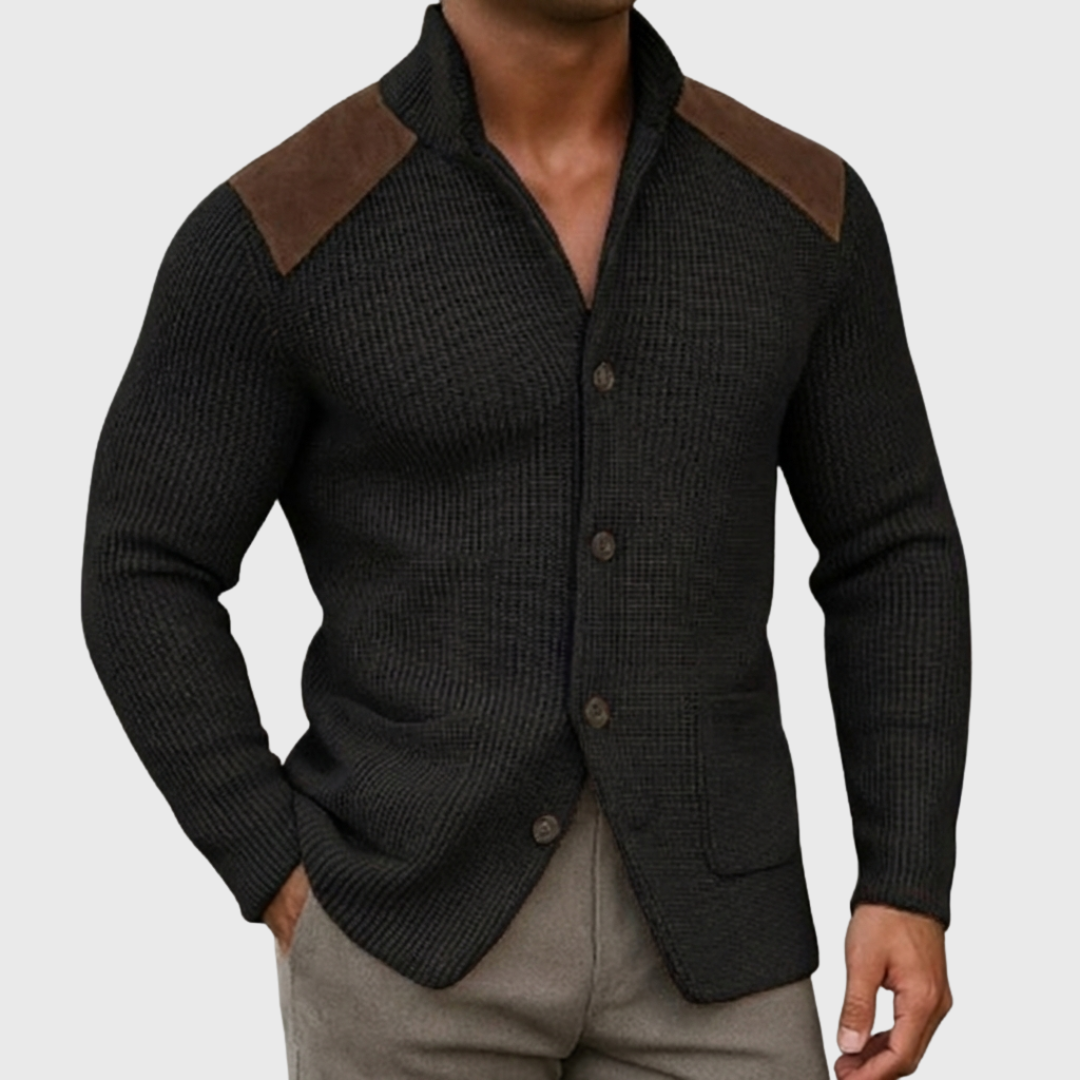 Leon | Blazer tricotat structurat