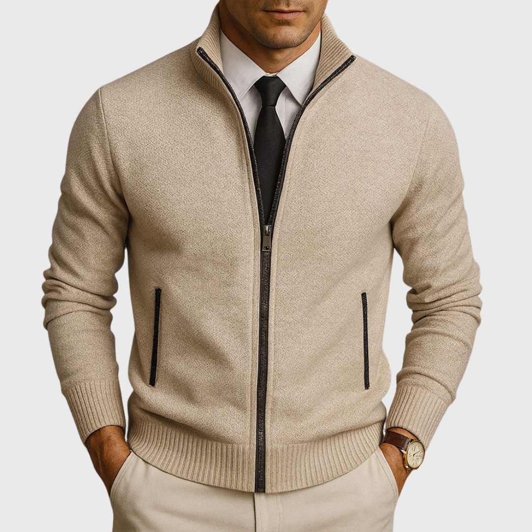 Leandro | Cardigan din lână merinos