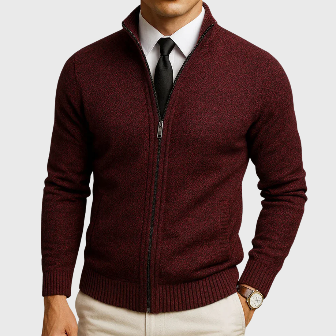 Leandro | Cardigan din lână merinos