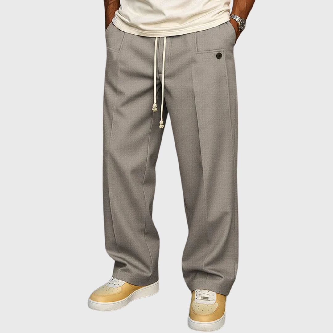 Marcus | Pantaloni eleganți cu șnur Marcus