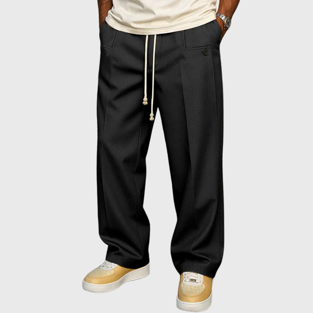 Marcus | Pantaloni eleganți cu șnur Marcus