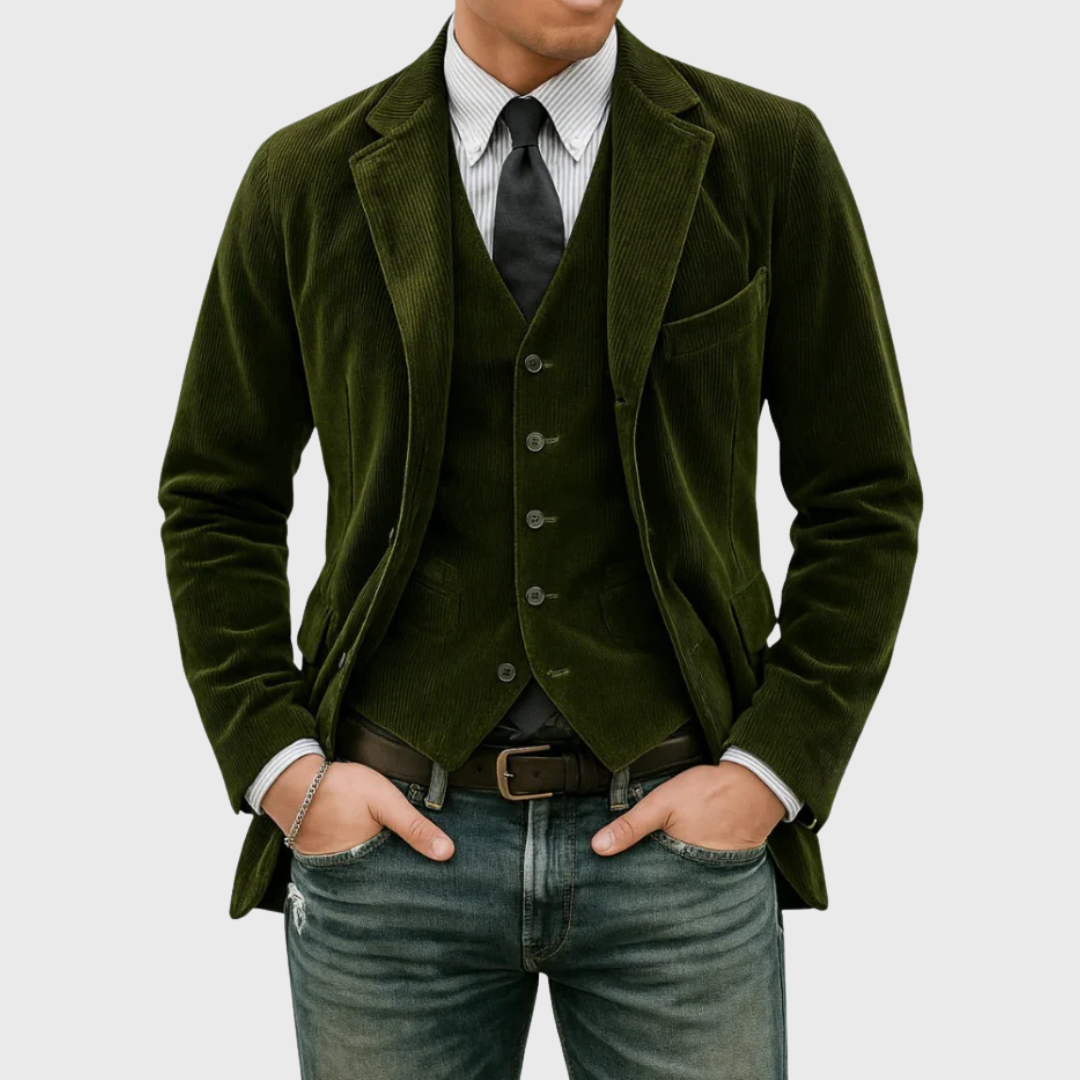 Tommy | Set 2 piese: blazer și vestă