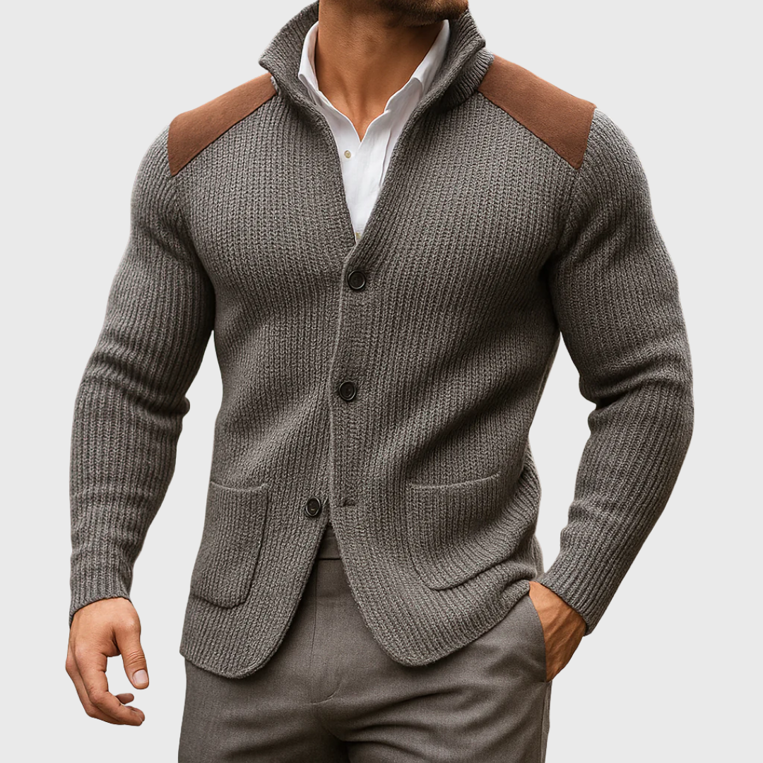 Leon | Blazer tricotat structurat