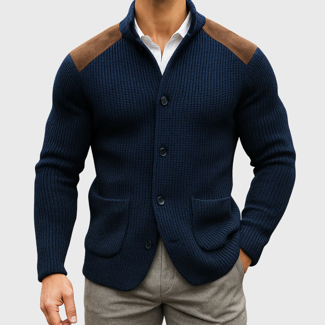Leon | Blazer tricotat structurat