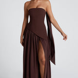 Tessa | Strapless maxi dress