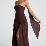 Tessa | Strapless maxi dress