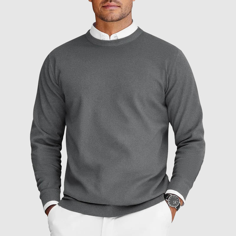 Folke | Pulover cu guler rotund Folke