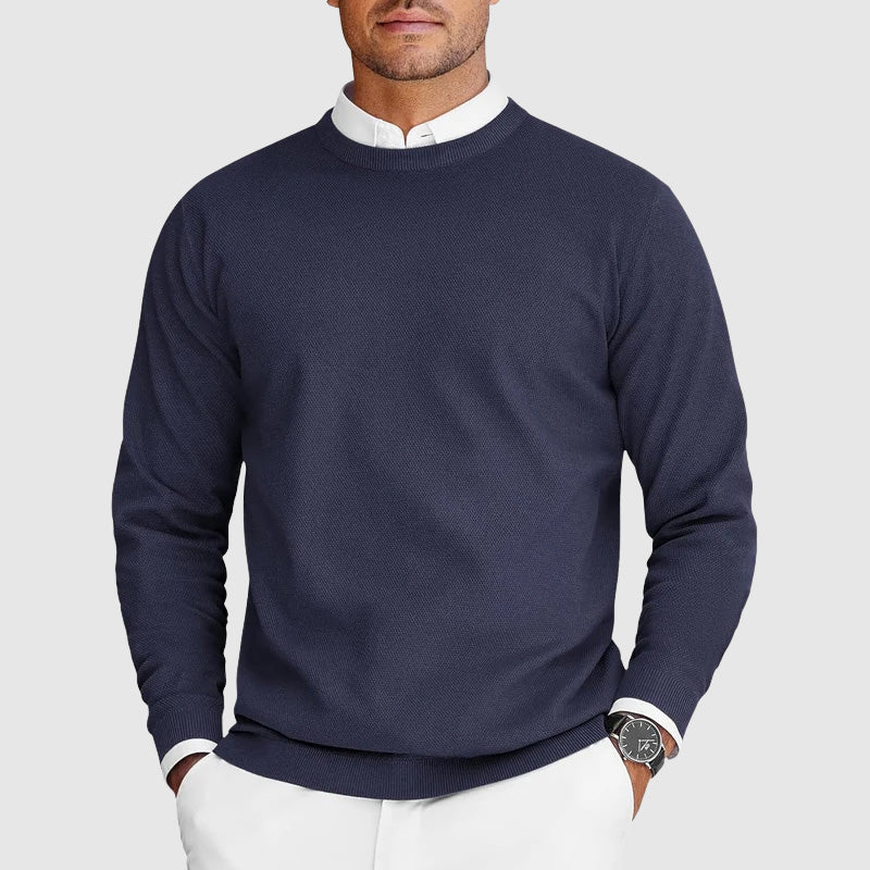 Folke | Pulover cu guler rotund Folke
